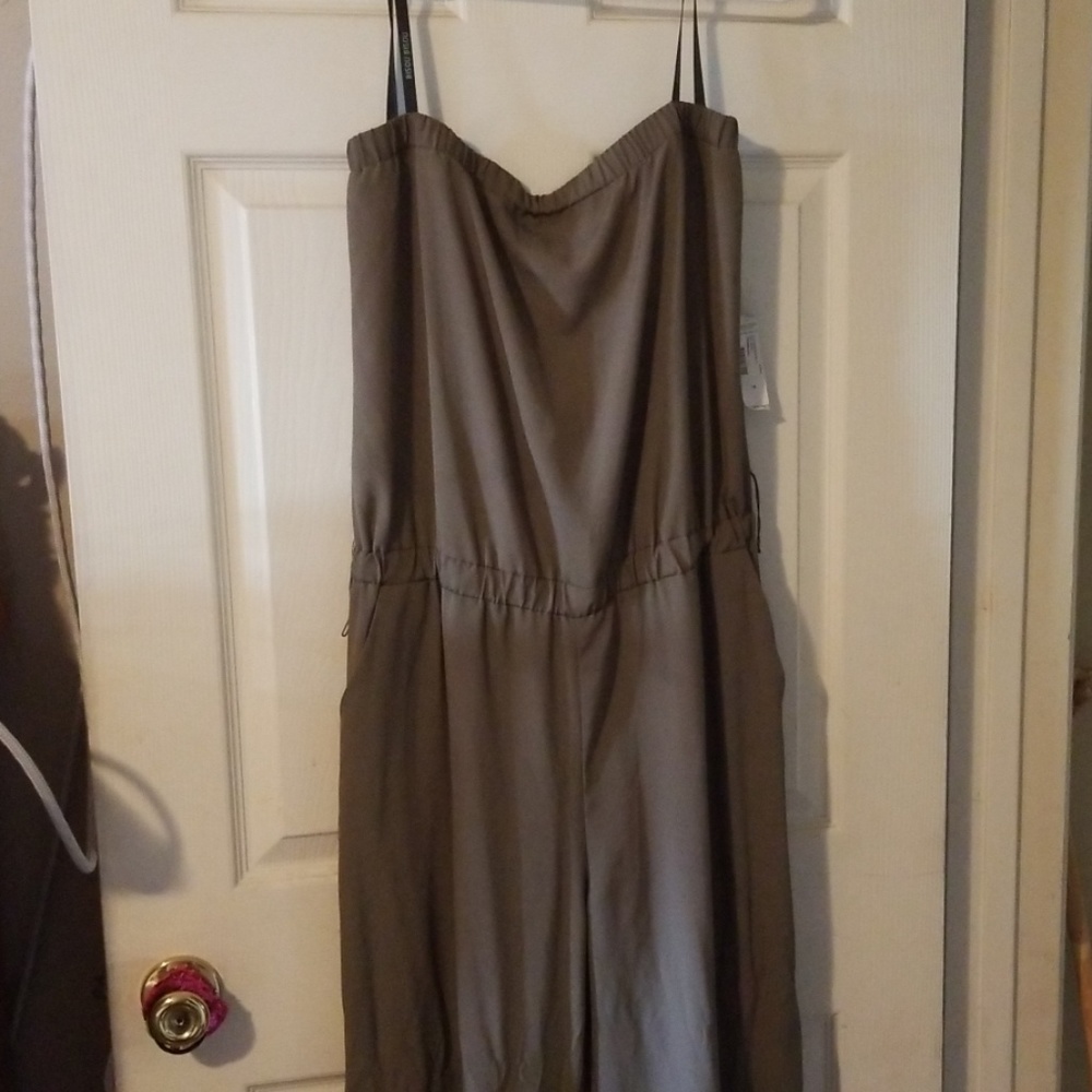 Bisou Bisou strapless jumpsuit